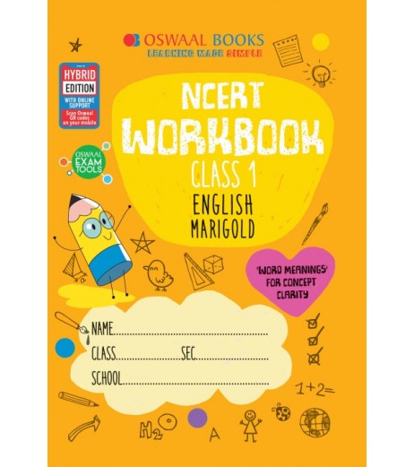 Oswaal NCERT Workbook Class 1 English Marigold Class-1 - SchoolChamp.net